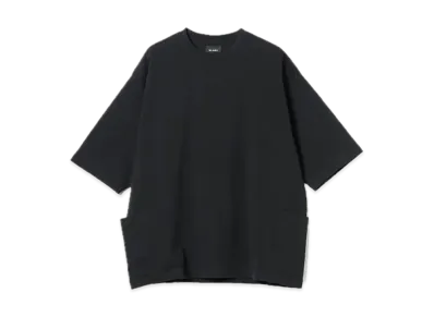 BEAMS Side Pocket Loose T-Shirt "Black"