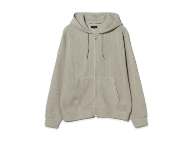 BEAMS Mesh Hoodie "Silver"