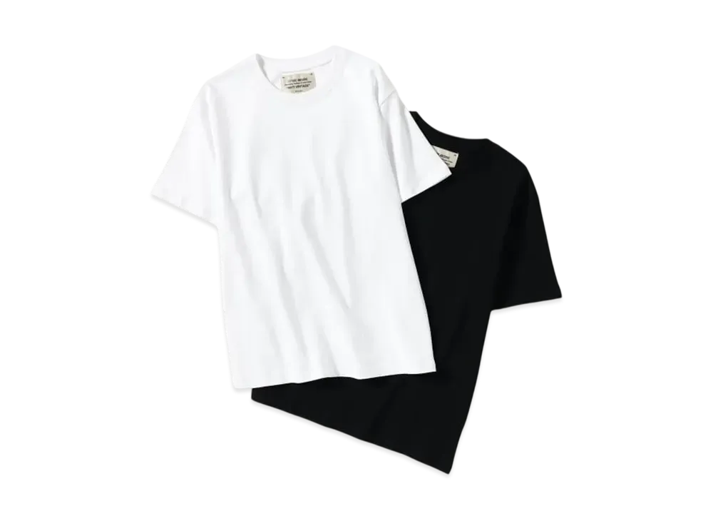 BEAMS FUTURE ARCHIVE Pack Tee "Black/White"