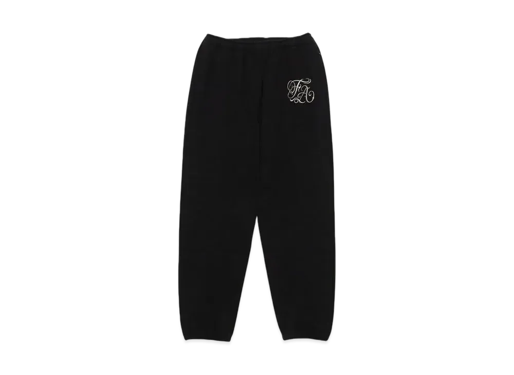 BEAMS FUTURE ARCHIVE Emblem Logo Sweat Pants "Black"