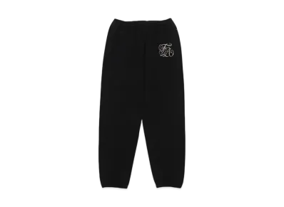 BEAMS FUTURE ARCHIVE Emblem Logo Sweat Pants "Black"