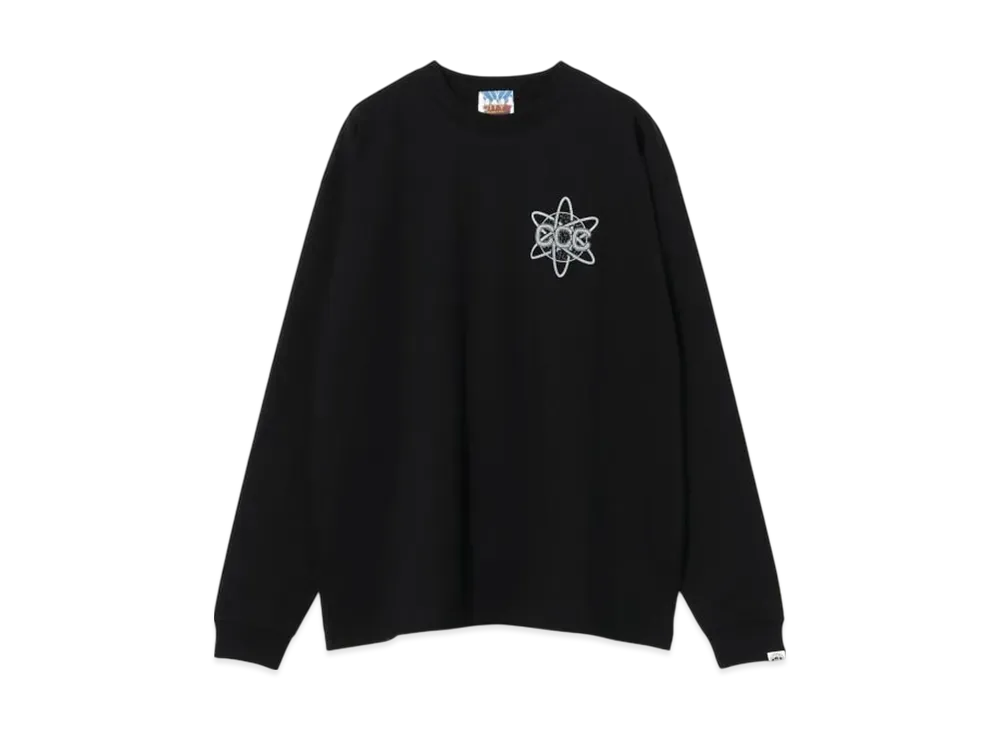 BEAMS City Country City / Cotton Long Sleeve T-Shirt_Another Side "Black"