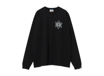 BEAMS City Country City / Cotton Long Sleeve T-Shirt_Another Side "Black"