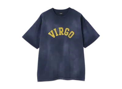 BEAMS Fade College Tee "Navy"