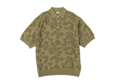BEAMS 12 Gauge Mesh Polo Shirt "Mos"