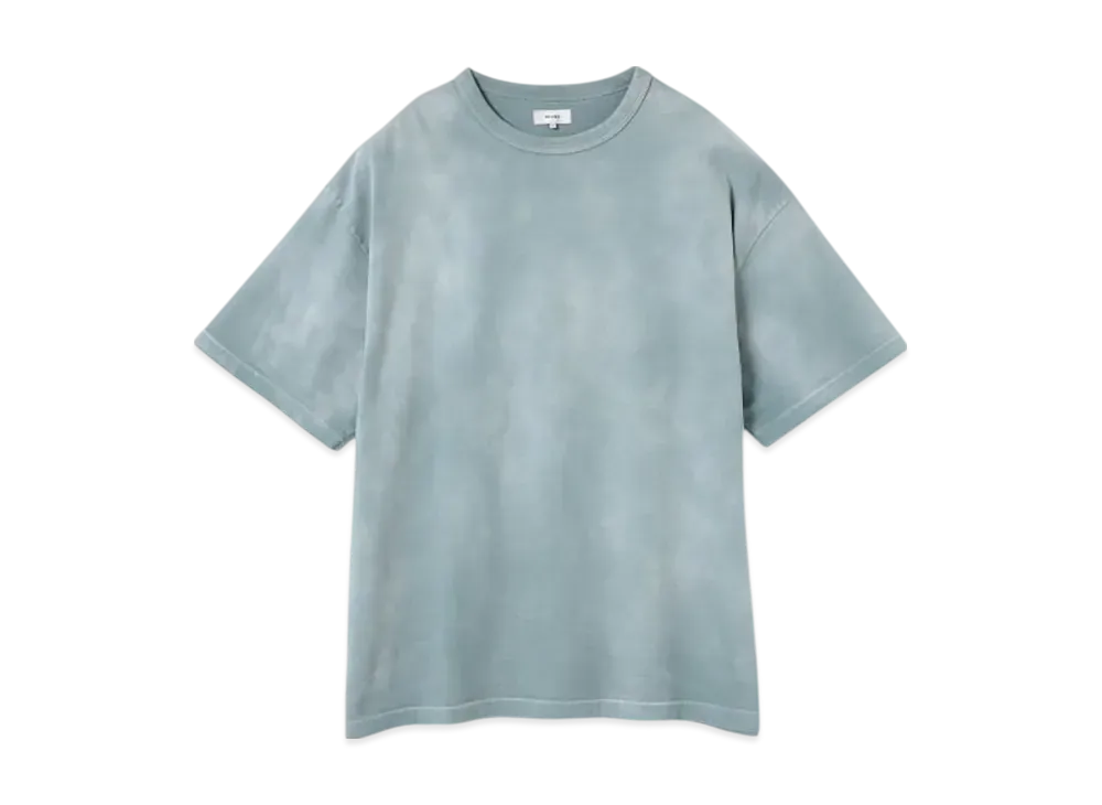 BEAMS Loose Fade Crew Neck T-Shirt "Stone"