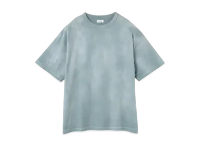 BEAMS Loose Fade Crew Neck T-Shirt "Stone"