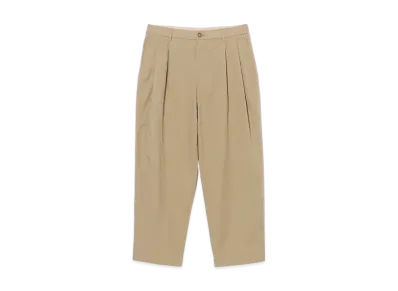 BEAMS Dungarees 2 Pleat Slacks "Beige"