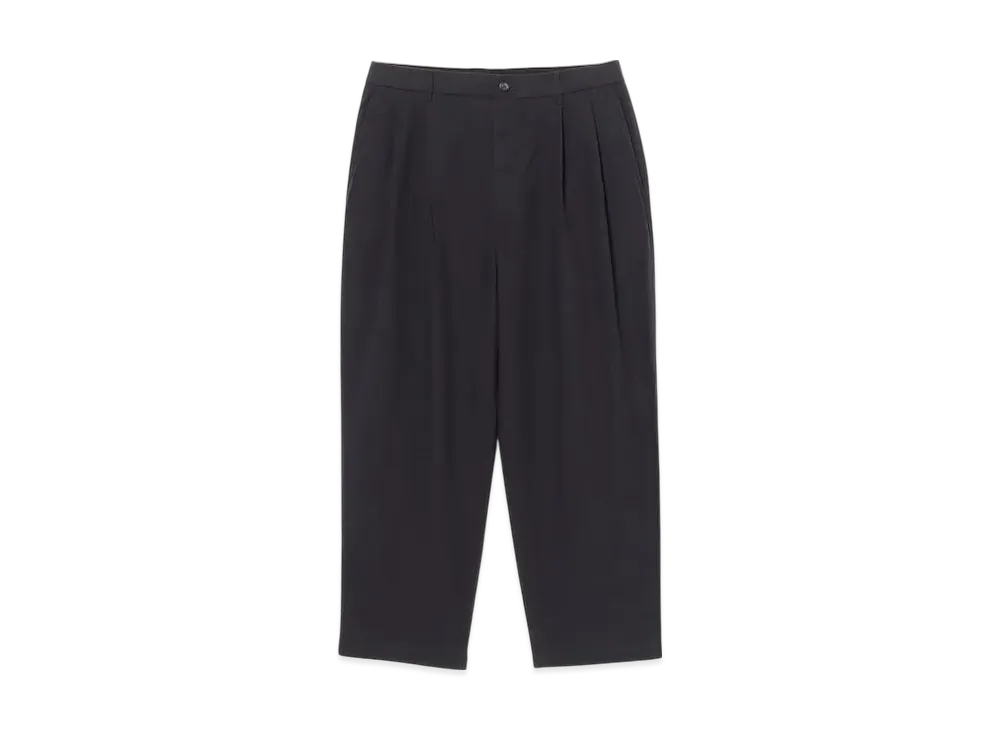 BEAMS Dungarees 2 Pleat Slacks "Black"