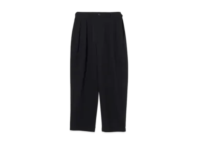 BEAMS Cooldots 2 Pleat Tapered Slacks "Navy"