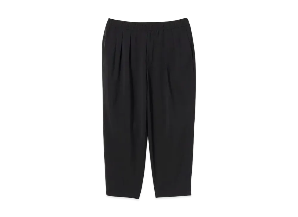 BEAMS Dry 2 Pleat Easy Pants "Black"