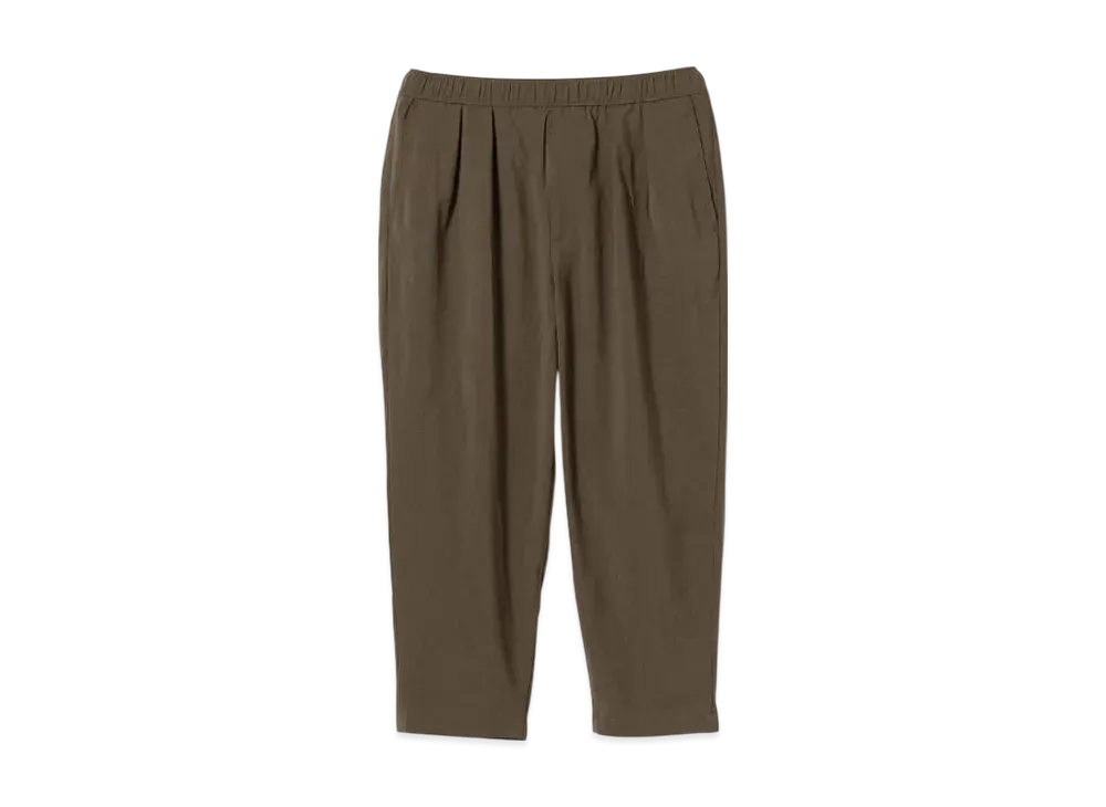 BEAMS Dry 2 Pleat Easy Pants "Olive"