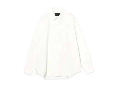 BEAMS Suvin Cotton Oxford B.D. Shirt "White"