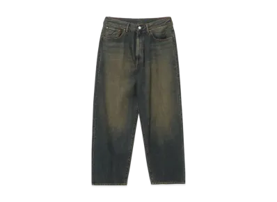 BEAMS Wide Fit Denim Pants "DustyIndigo"