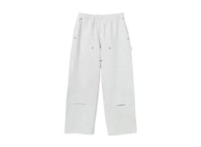 BEAMS Double Knee Sweatpants "AshGray"