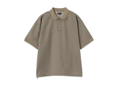 BEAMS Tech Polo Shirt "Taupe"