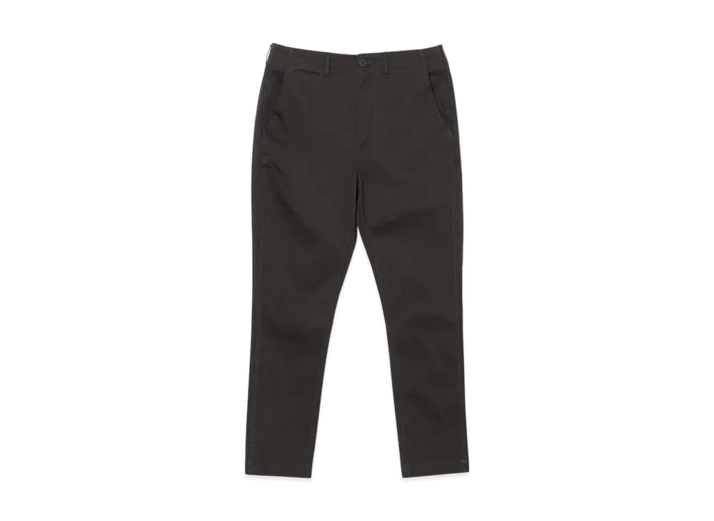 BEAMS Cotton Pique Stretch Tapered Pants "ChacoalGray"