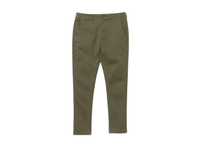 BEAMS Stretch Tapered Chino "OliveDab"