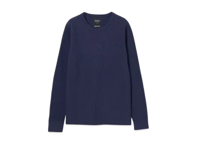 BEAMS Thermal Cut And Sew "Navy"