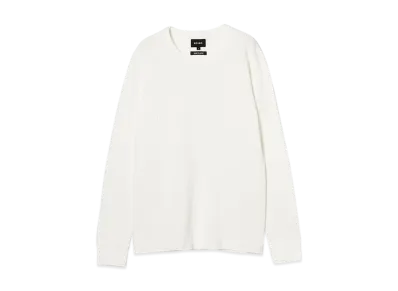 BEAMS Thermal Cut And Sew "White"