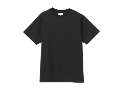 BEAMS Plain Crew Neck T-Shirt "Black"