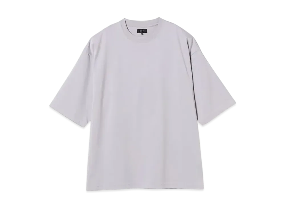BEAMS Loose Mercerized T-Shirt "LightGray"