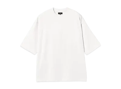 BEAMS Loose Mercerized T-Shirt "Oyster"