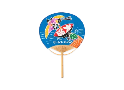 BEAMS Exclusive Nukagaya Dyeing Factory / Boshu Uchiwa Tairyo Tsurukame "TuruKame"