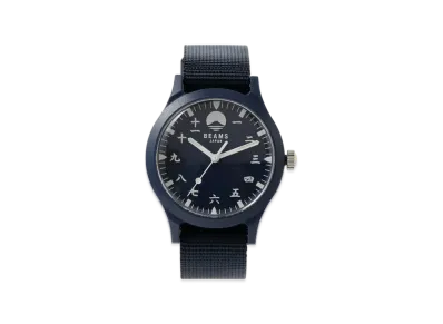 BEAMS Exclusive Original Chinese Numerals Watch Indigo "Navy"