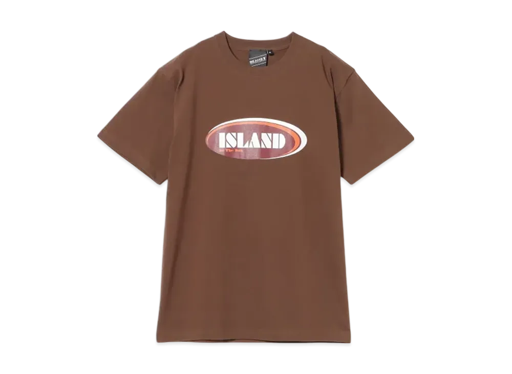 BEAMS ISLAND Tee "Brown"
