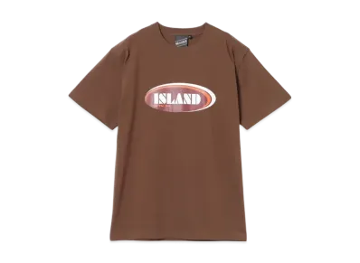BEAMS ISLAND Tee "Brown"