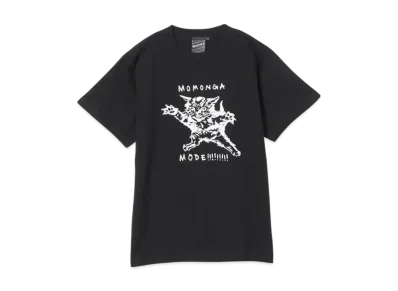 BEAMS MOMONGAMODE Tee "Black"