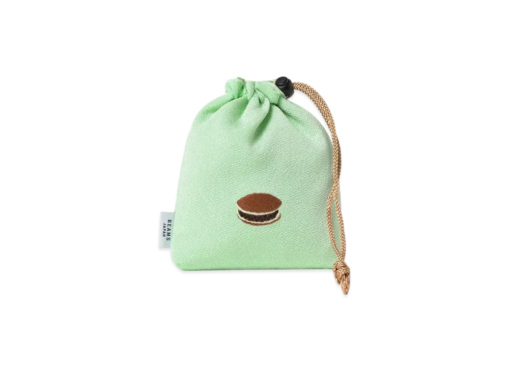 BEAMS Wagashi Embroidery Purse "Dorayaki"