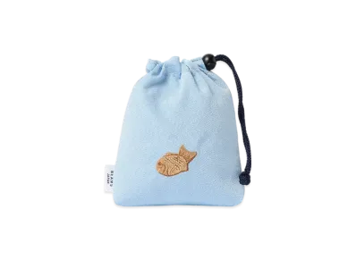 BEAMS Wagashi Embroidery Purse "Taiyaki"