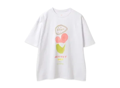 BEAMS Mayumi Yamase / Art For Everyday T-Shirt "White"