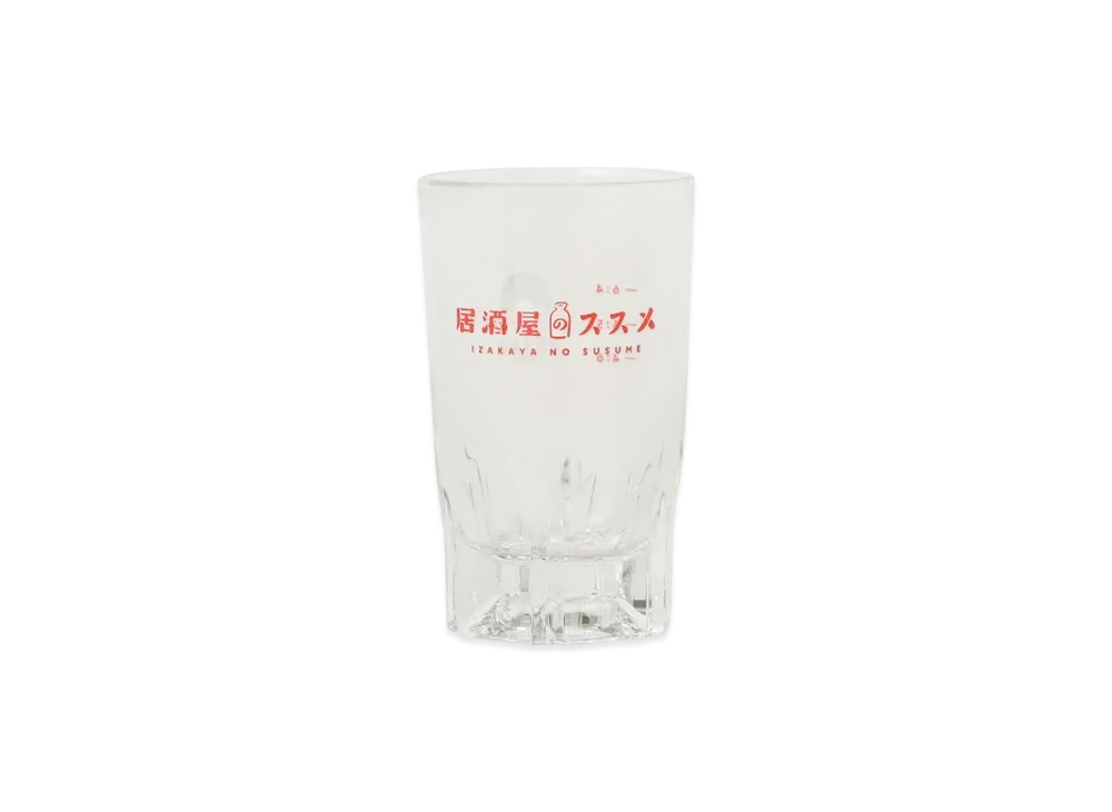 BEAMS Izakaya Recommendations Kyoto Edition Izakaya Recommendations Hot Water Glass "Red"