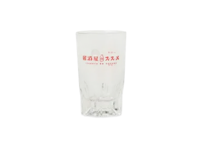 BEAMS Izakaya Recommendations Kyoto Edition Izakaya Recommendations Hot Water Glass "Red"