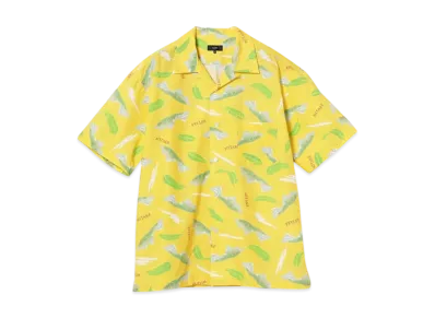 BEAMS Exclusive Sangaku Print Shirts "Yellow"