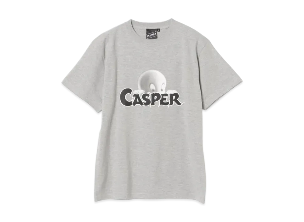 BEAMS Casper Print T-Shirt "MixGray"