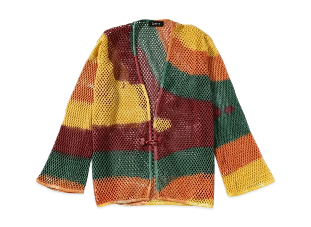 BEAMS Lamrof / Ami Art Cardigan "Mulch Mix"