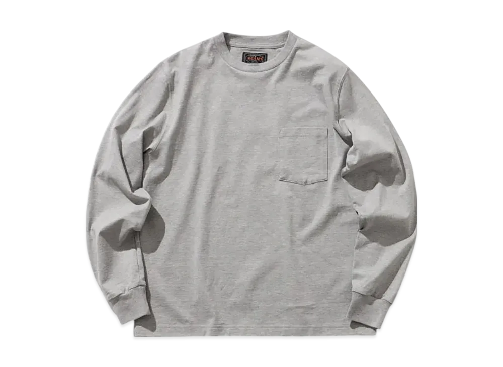 BEAMS Pocket Tee 40/2 "Gray"
