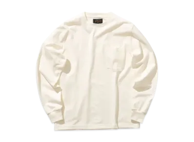 BEAMS Pocket Tee 40/2 "White"