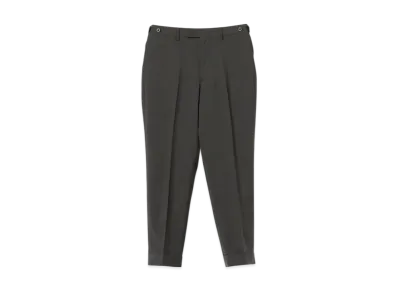 BEAMS IVY Trousers AnkleCut Combat Wool Tropical "MidGray"