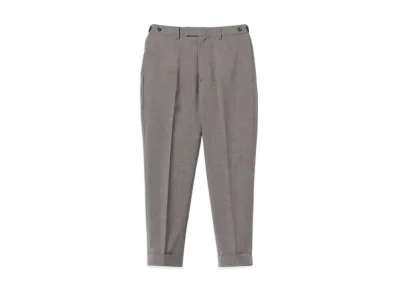 BEAMS IVY Trousers AnkleCut Combat Wool Tropical "Gray"