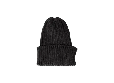 BEAMS Watch Cap Linen "Black"