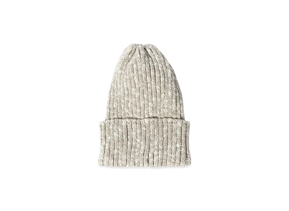 BEAMS Watch Cap Linen "Beige"