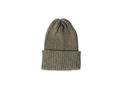 BEAMS Watch Cap Linen "Olive"