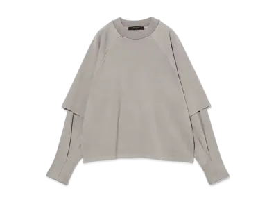 BEAMS x Seventh Exclusive Raglan Layered Long Sleeve "SoftGray"