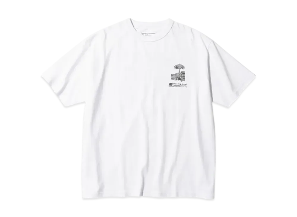 BEAMS Traveling T-Shirt "White"