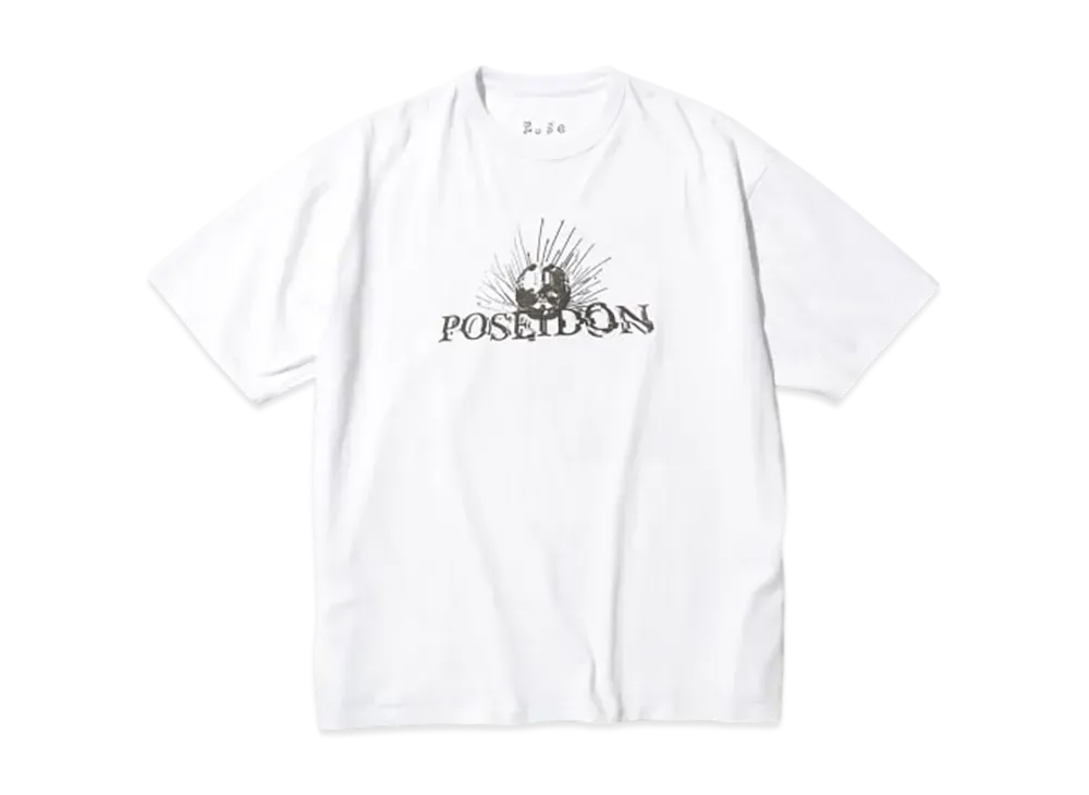 BEAMS Poseidon / T-Shirt "White"